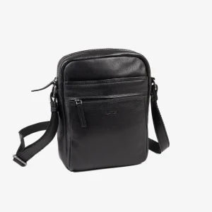 Bolso Hombre piel (21x26,5 cm) Matties Cow Silky Negro