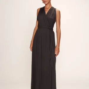 Grace And Mila Vestido Largo Regis Antracita