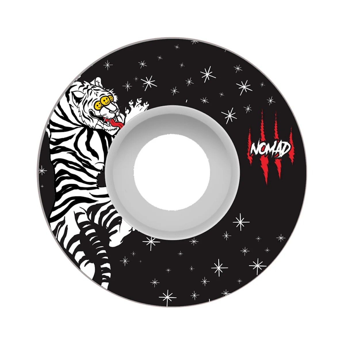 Ruedas Skate Nomad Life Balance Yin Yan Tiger 83B 52mm Pack 4 - Imagen 2