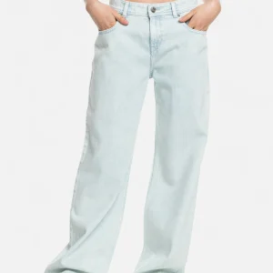 Jean Roxy Mujer Chillin Way Regular Celeste